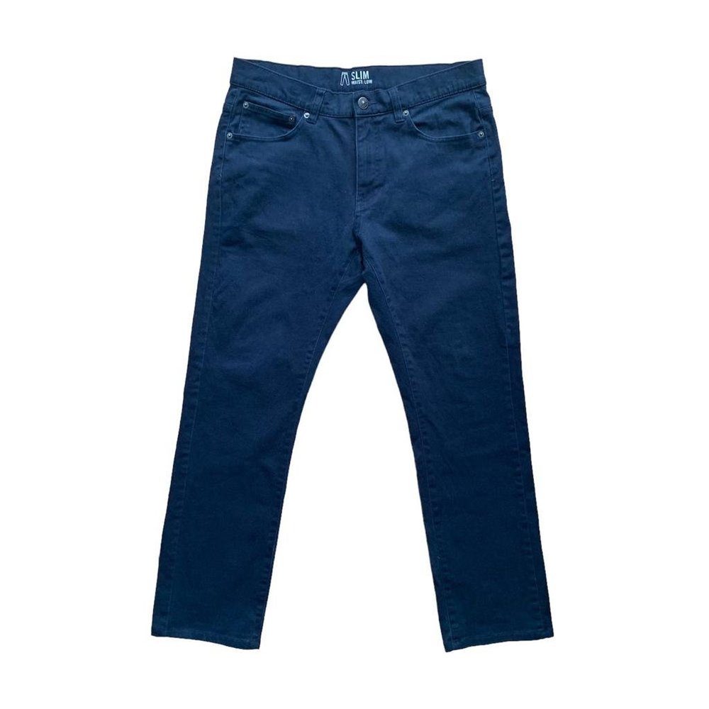 H&M Slim Fit Cotton Pants | Size 31 | Navy